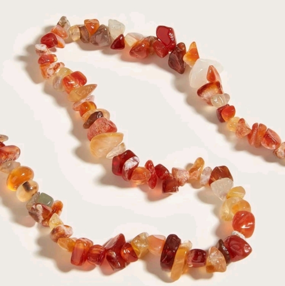 CARNELIAN NECKLACE NEW - Picture 3 of 5